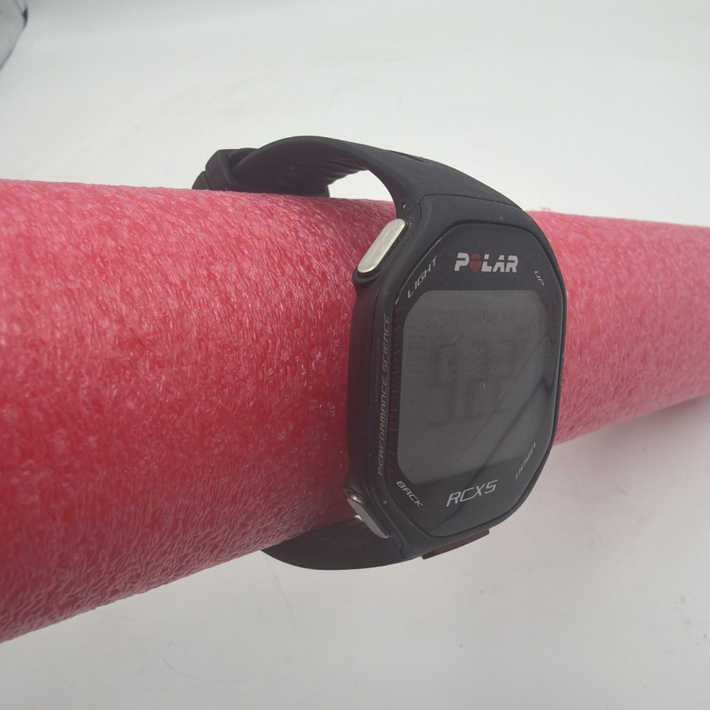 Polar RCX5 RUN GPS Heart Rate Monitor Running Watch Black New Battery Watch Only - Picture 2 of 10